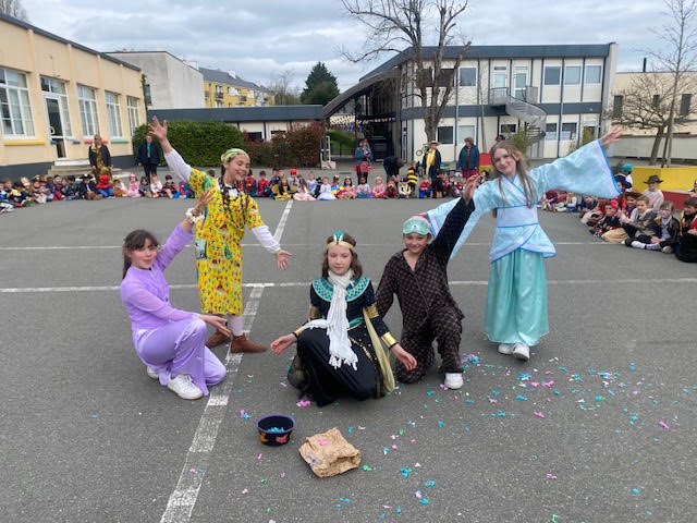 L&rsquo;école a fait son carnaval !
